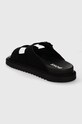 Încălțăminte BOSS papuci din piele Cliff 50516784.001 negru