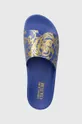 niebieski Versace Jeans Couture klapki Slide