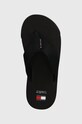Tommy Jeans slapi TJM ELEVATED FLIP FLOP negru EM0EM01393