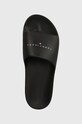 Pantofle Tommy Jeans TJM BASIC SLIDE černá EM0EM01519
