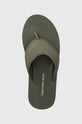 Calvin Klein Jeans japonki THONG SANDAL SLIPON RP IN BTW zielony YM0YM00943
