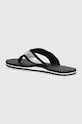 Încălțăminte Calvin Klein Jeans slapi BEACH SANDAL IN MET YM0YM00950 negru