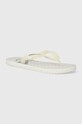 Calvin Klein Jeans slapi BEACH SANDAL GLOSSY alb YM0YM00952