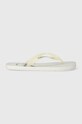 Calvin Klein Jeans slapi BEACH SANDAL GLOSSY YM0YM00952 alb SS24