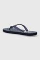 Obuwie Calvin Klein Jeans japonki BEACH SANDAL GLOSSY YM0YM00952 granatowy