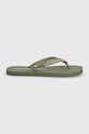 Calvin Klein Jeans japonki BEACH SANDAL GLOSSY YM0YM00952 zielony SS24