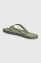Obuwie Calvin Klein Jeans japonki BEACH SANDAL GLOSSY YM0YM00952 zielony
