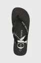 fekete Calvin Klein Jeans flip-flop BEACH SANDAL GLOSSY