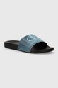 Calvin Klein Jeans klapki SLIDE LENTICULAR niebieski YM0YM00953