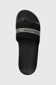 Calvin Klein Jeans papuci SLIDE NEOPRENE SNAP negru YM0YM00960