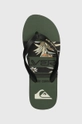 zöld Quiksilver flip-flop