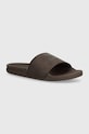 Pantofle Quiksilver hnědá AQYL101379