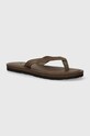 Pepe Jeans japonki PMS70141 imitacja skóry licowej brązowy PMS70141