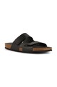 Kožené šľapky Geox U SANDAL GHITA U359VA.00043.C9999 čierna SS24