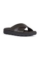 Geox slapi de piele U SPHERICA EC6 U45GWB.00085.C6006 maro SS24