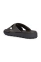 Geox slapi de piele U SPHERICA EC6 maro U45GWB.00085.C6006