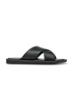 Geox slapi de piele U ERICE negru U36GUB.00043.C9999