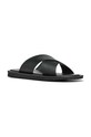 Geox slapi de piele U ERICE U36GUB.00043.C9999 negru SS24