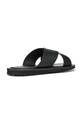 Încălțăminte Geox slapi de piele U ERICE U36GUB.00043.C9999 negru