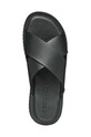 Geox slapi de piele U ERICE U36GUB.00043.C9999 negru