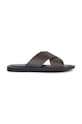 Geox slapi de piele U ERICE maro U36GUB.00043.C6009