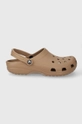 brązowy Crocs klapki Classic Unisex