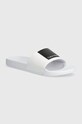 Calvin Klein klapki POOL SLIDE HF LOGO biały HM0HM01466