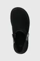 crna Kućne papuče od brušene kože UGG Goldencoast Clog