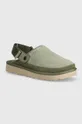 zelena Kućne papuče od brušene kože UGG Goldencoast Clog Muški