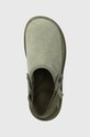 UGG papuci din piele intoarsa Goldencoast Clog verde 1142172.SDC