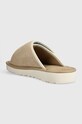 Boty Semišové pantofle UGG Goldencoast Strap Slide 1142730.SSNT béžová