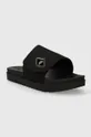 Pantofle A-COLD-WALL* Diamond Padded Slide černá