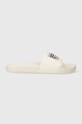 Tommy Jeans klapki TJM ARCHIVE GAMES POOL SLIDE EM0EM01483 biały SS24