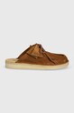 Clarks Originals suede sliders DSRT Nomad Mule 26175863 brown SS24