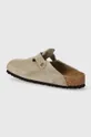 Birkenstock suede sliders Boston Uppers: Suede Inside: Suede Outsole: Synthetic material