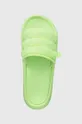 zielony adidas klapki