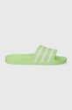 adidas klapki Adilette syntetyczny zielony IF6046