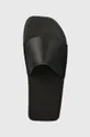 negru Y-3 papuci Water Slide