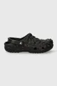 Crocs papucs Classic Geometric Clog fekete