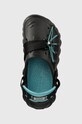 Crocs klapki Echo Reflective Laces Clog czarny 210004.001