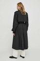 Odzież Tommy Hilfiger trencz bawełniany WW0WW40483 czarny