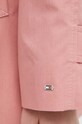 Bavlněný trenčkot Tommy Hilfiger WW0WW40481 růžová