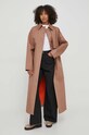 Пальто Calvin Klein K20K206318 коричневий SS24