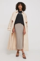 beige Calvin Klein trench