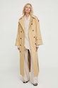 By Malene Birger płaszcz Q71493004Z beżowy AW24
