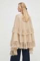 Îmbrăcăminte By Malene Birger poncho de lana Q72091002 bej