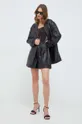Bardot cappotto nero