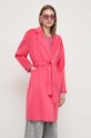 Patrizia Pepe płaszcz wełniany 8O0117.A006 różowy