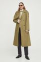 2NDDAY trencz 2ND Sloan - Cotton Twill 2241110538 zielony SS24