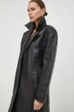 čierna Kožený kabát 2NDDAY 2ND Vice - Dense Leather